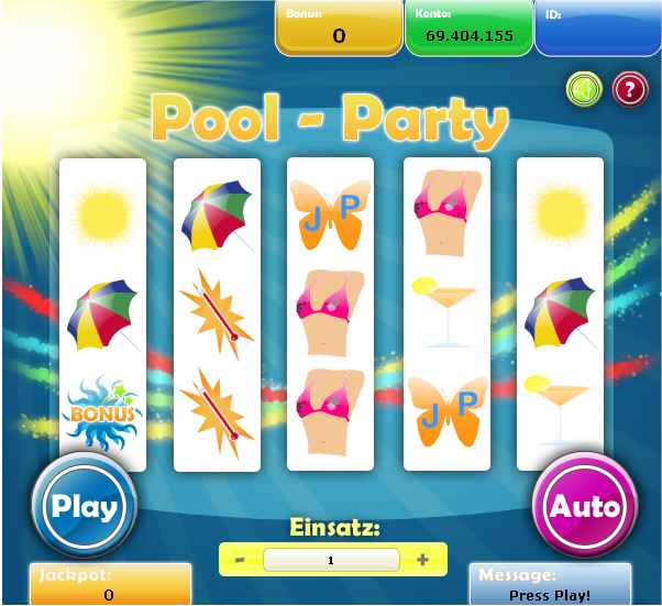 Beex-Slot "Pool-Party"